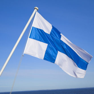Флаг Финляндии