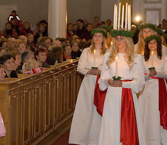 Santa Lucía, 13 de diciembre, Helsinki, Finlandia