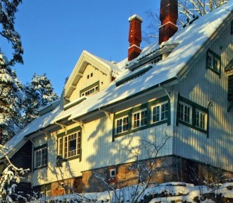 Komponist Jean Sibelius, Aino, Ainola, Weihnachtslieder, Järvenpää, Finnland