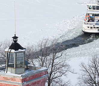 Suomenlinna, Fähre, Winter, Helsinki, Finnland, Silja Line, Viking Line