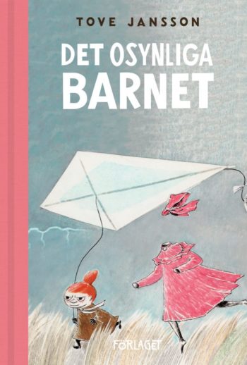 A Moomin book cover with a title in Swedish.